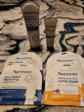 Aveeno Bundle, Lotions and Hand Masks